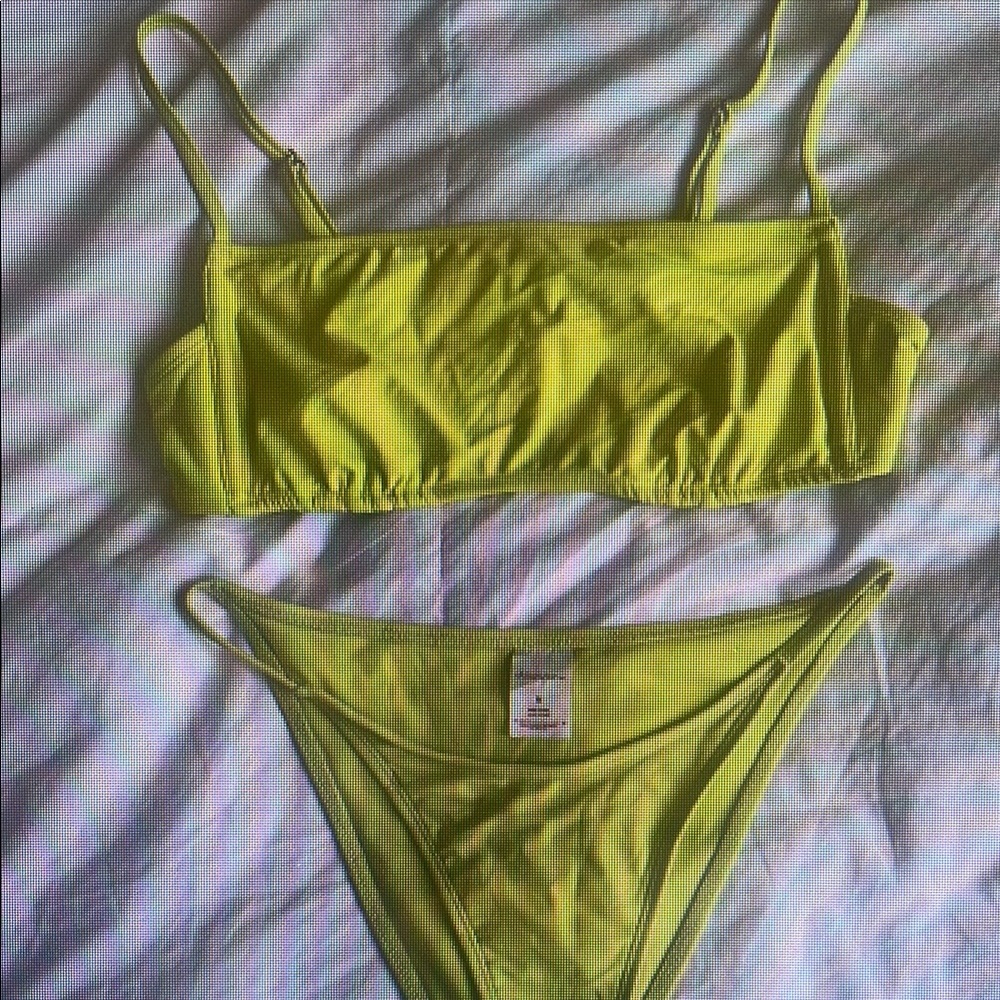 Lime Green Bikini Set